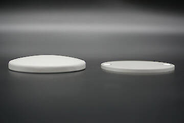 Vergleich Gussdeckel und Laserdeckel