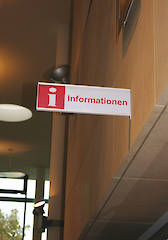 Fahnenschild, doppelseitig