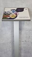 Pultschild A3 quer - 45° - Säule 85-85