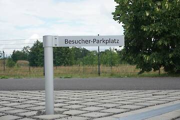 Parkplatzschild Säule 60